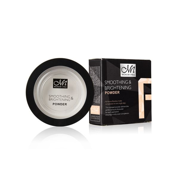 

menow soft white repairing makeup powder control oil concealer highlighter powder face contour palette finishing powder setting