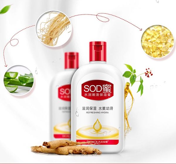 

bioaqua hydrating hydrating sod honey lotion moisturizing skin care body lotion body care ginseng astragalus membranaceus collagen