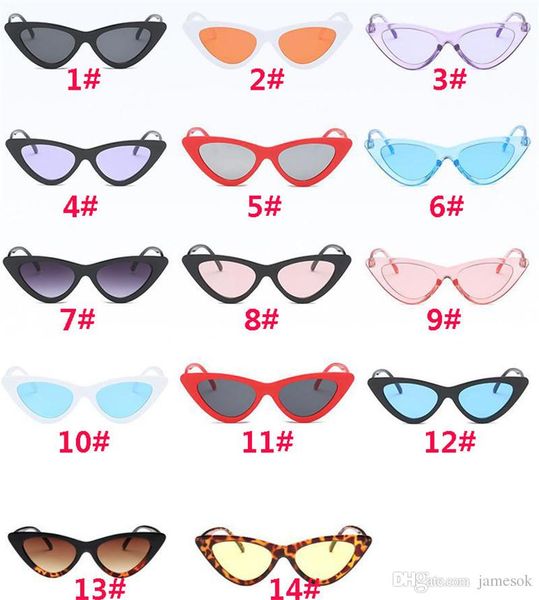 

cat eye shade for women fashion sunglasses brand woman vintage retro triangular cateye glasses oculos feminino sunglasses dc257, White;black