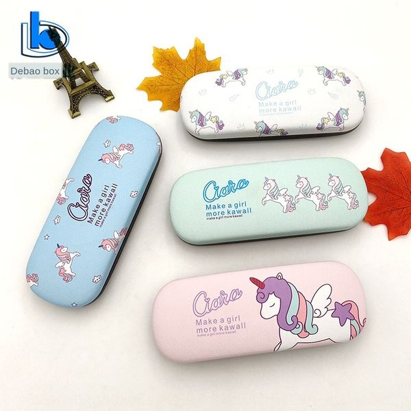 

myopia personalized creative girl student children case case myopia glasses box anti-pressure dropping glasses box