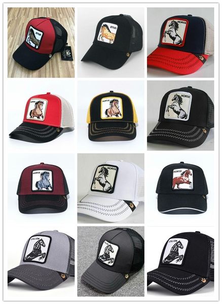 

Trucker Snapback Бейсбол Hat Multicolor лошадь