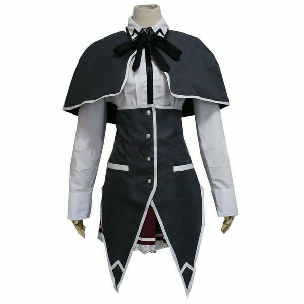 

high school dxd rias gremory cosplay costume anime customized dress, Black;red
