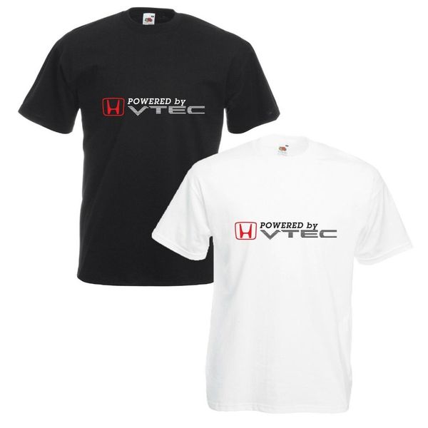 

powered by vtec t-shirt various sizes & colours car enthusiast, White;black