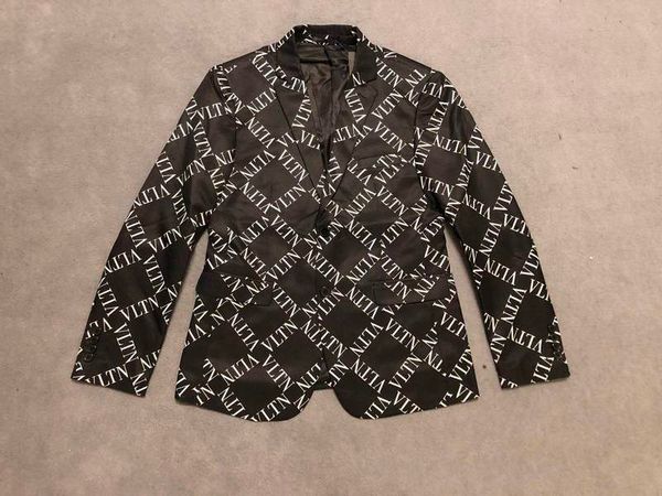 

2019 men de igner uit blazer italy vl letter print luxury hoodie black men women tag new wedding windbreaker