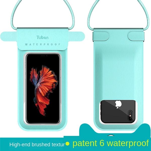 

tuban bag mobile phone waterproof bag diving swimming neck transparent waterproof mobile phone shell touch screenhuawei