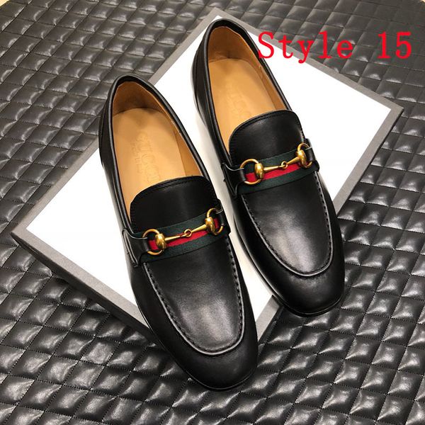 

the new luxury fashion men's dress shoes wedding party classic casual shoes fashion embossed leather fashion shoes high quality, Black