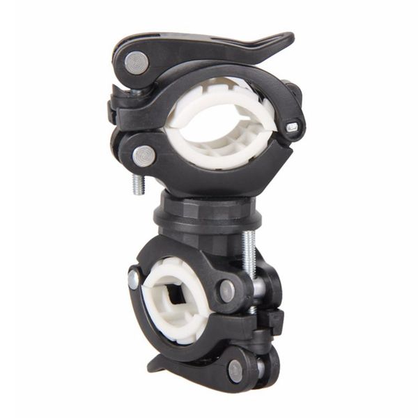 

360 degree rotating cycling bike light double holder led front lamp pump handlebar mount holder bicycle access