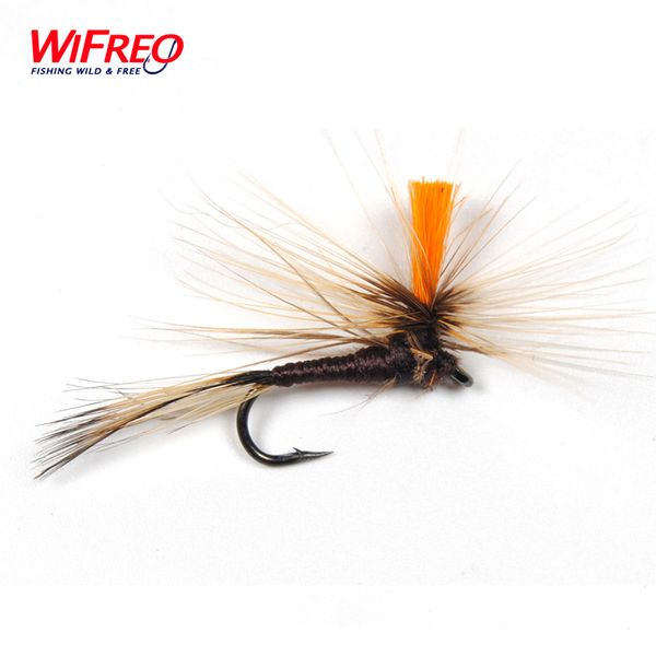 

10pcs 10# fishing parachute dry trout flies wifreo