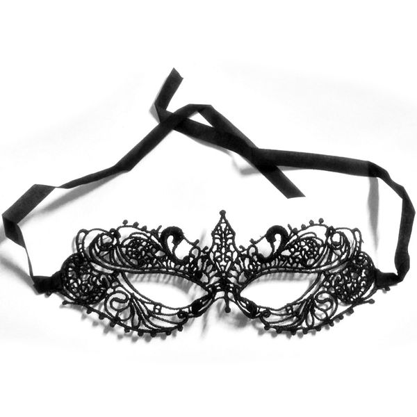 

women black lace mask lady eye masks for masquerade ball halloween party fancy dress costume props b88