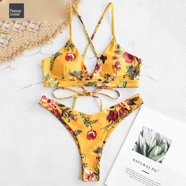 

flower bikini set women push up bra bandeau bikinis padded summer female bikinis lace swimsuit brazilian biqinis beachwear, White;black