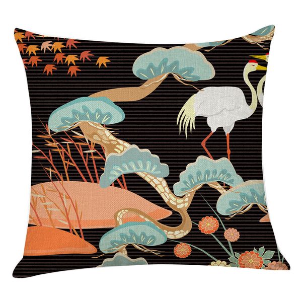 

animal series cotton linen cushion cover pillow covers decorative pillows for sofa seat soft throw pillow case home decor