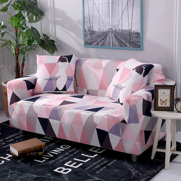 Plaid Sofa Cover Stretch Furniture Covers Elastic Sofa Covers For