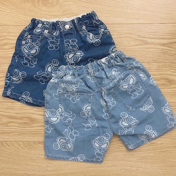 

детские дизайнерские шорты мода лето короткие джинсовые брюки мальчики девочки мода роскошные свободные шорты дети унисекс печатные шорты, Black