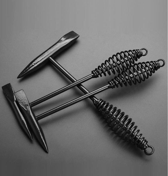 

1pc 265x122mm/265x153mm high-carbon steel manual spring welding slag hammer welder rust hand tool