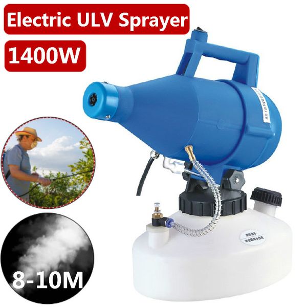 

110v / 220v 4.5 l интеллектуальный электрический ulv туман опрыскиватель москит убийца дезинфекции машина распылитель бой