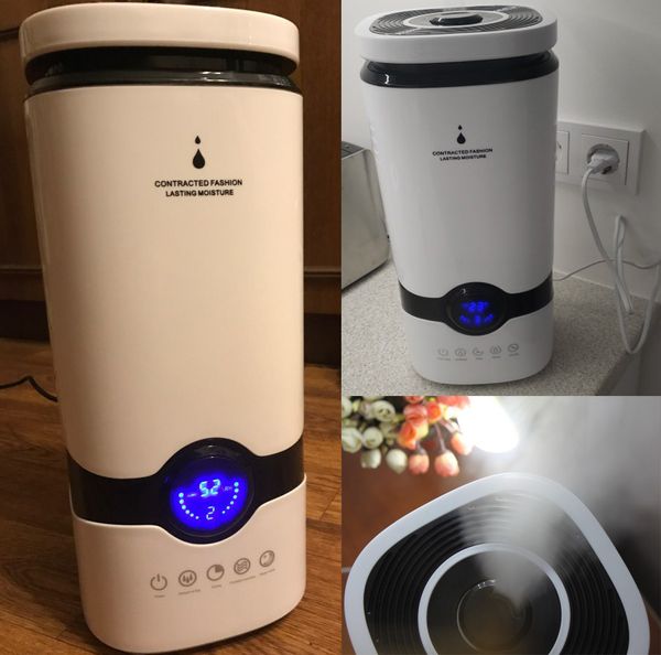 

humidifier essential oil aroma diffuser fill 4l cool mist ultrasonic air humidifier with or no intelligent remote control