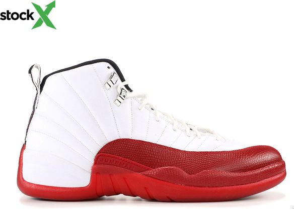 

with box mens basketball shoes sneakers 12s xii flu game royal taxi french blue for men sports shoes high cut, Black