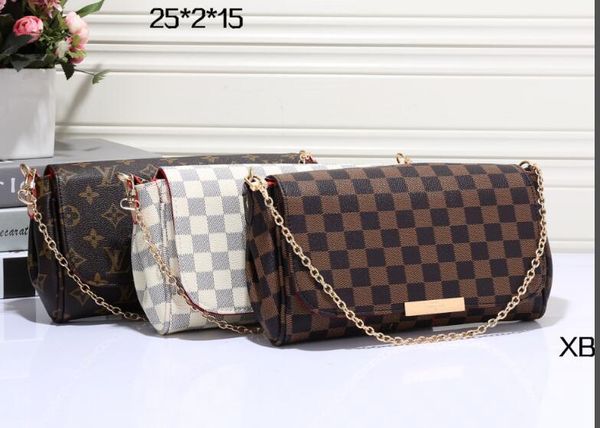 

New ladies classic old chess board flip cover handbag chain shoulder Messenger bag convenient fashion handbags