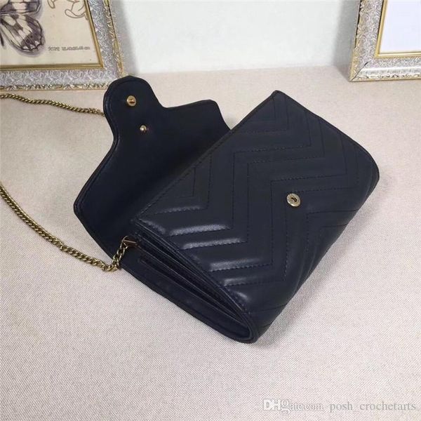 

quality designer mini crossbody flap black leather designer handbags with box packaging genuine leather crossbody for designer luxus purses