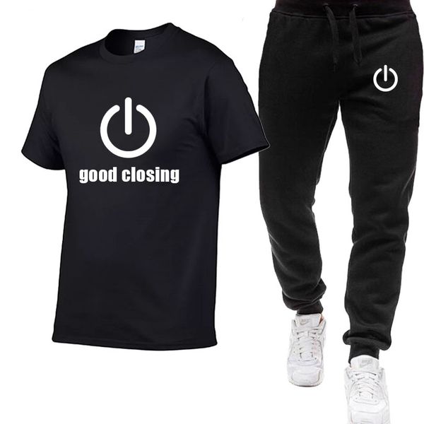 

2020SS New Men's Fashion Tracksuits Europe & America Style Mens Breathable Two-piece Suit Casual Men Active Leisure Suits Size S-4XL