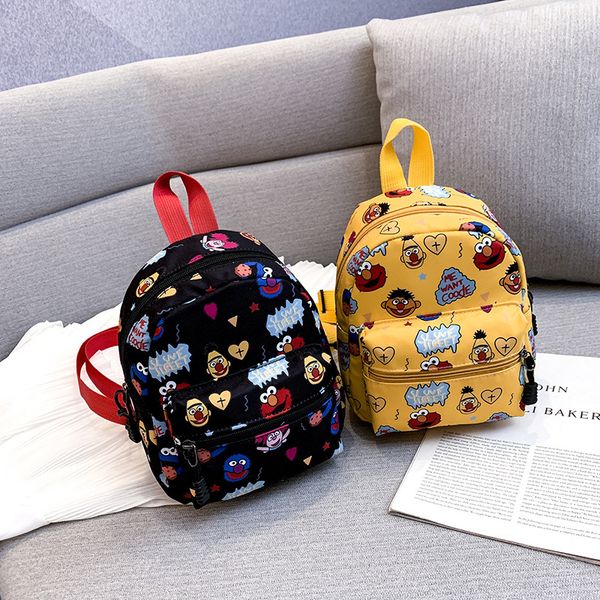 

cartoon small double back new style korean-style children backpack men and women children versatile casual school bag kindergart