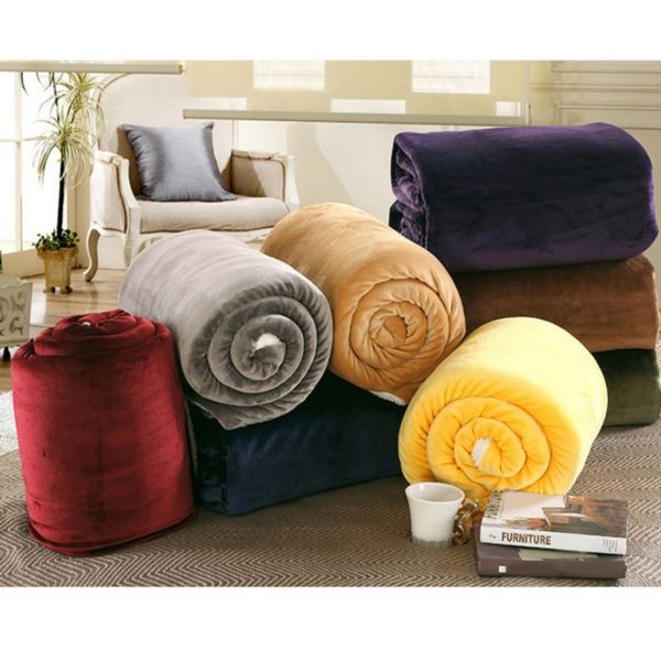 

double-sided bright high weight fabric lamb flannel blanket coral velvet thicker sheets rugs single double air conditioning quil