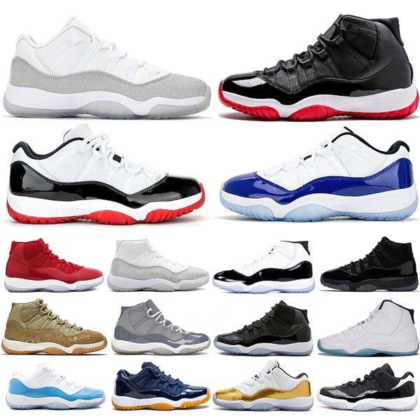 

2020 white red 2019 new bred 11s basketball shoes cap and gown concord 45 prm heiress space jam men women trainers sneakers
