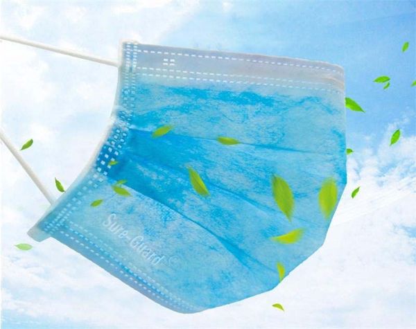 

нетканые одноразовые маски для лица 3 слоя пылезащитная защита безопасность работы маски мужчины женщины тест главная чистка маски для лица