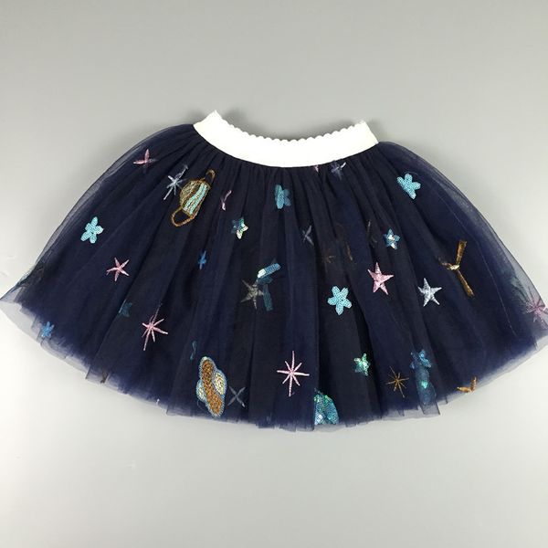 

2018 new summer baby girl skirts lace patchwork star lolita girl skirt cute girls clothes lolita tutu