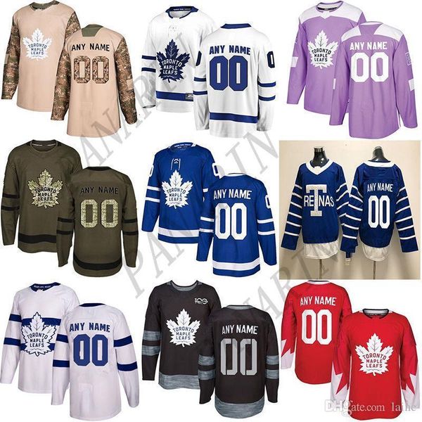 

2019 news toronto maple leafs hockey jerseys multiple styles mens custom any name any number hockey jerseys, Black;red