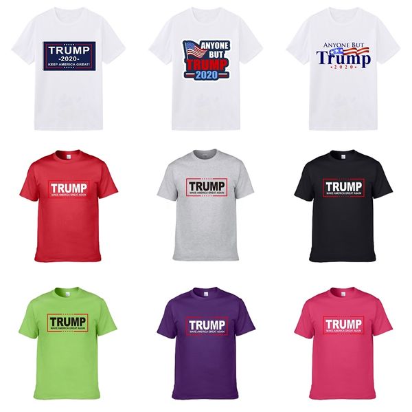 

men's designer trump t shirts long sleeve t-shrits big size fashion 100% cotton trump t-shirt men fashion sports coccer ball wear casua, White;black