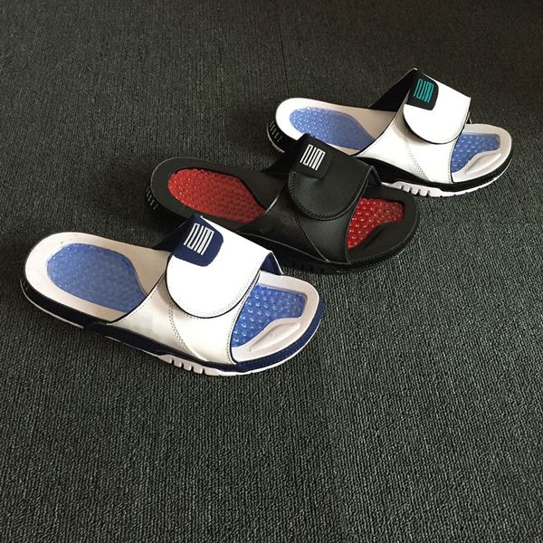 

wholesale new 11 slippers red black white sandals hydro slides basketball shoes casual running sports sneakers size -11