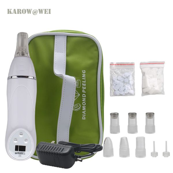 

potable microdermabrasion diamond peeling device blackhead removal skin peel diamond dermabrasion facial massage