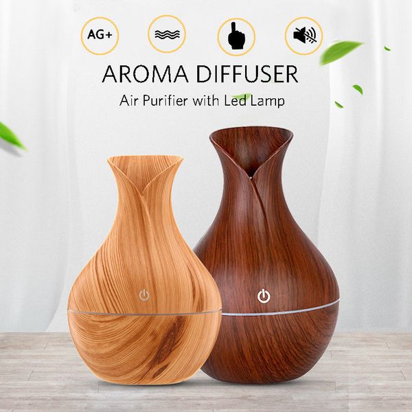 7-Color LED Air Humidifier USB Oil Purifier Diffuser Aromatherapy-Purifier-Room #R45