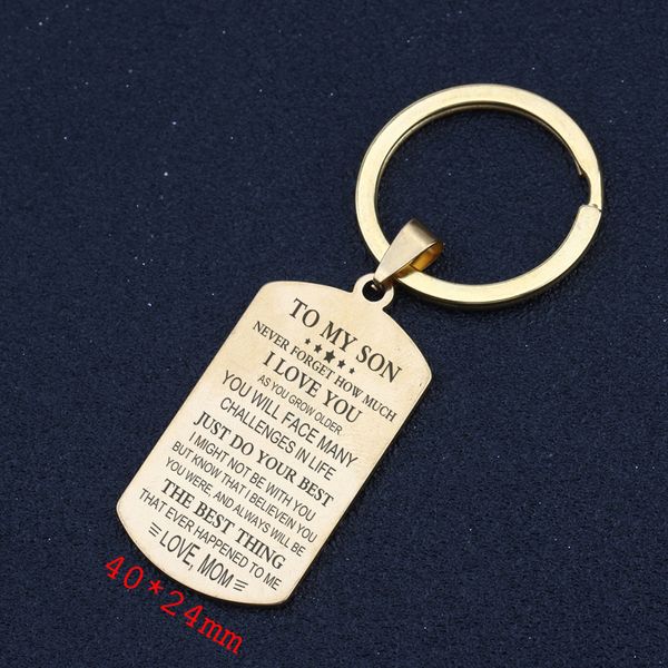 

from mom gift for son keychain just do your i might not be with you but know that i believein you were trendy keyfobs, Silver