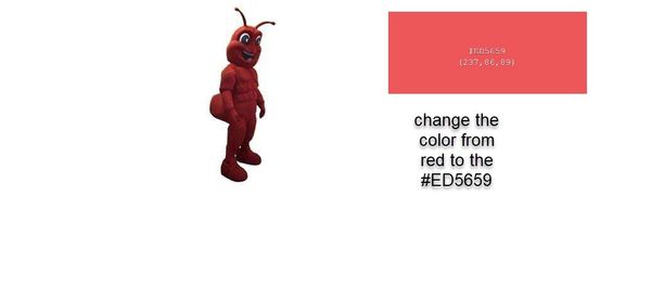 Custom Red formiga traje da mascote fantasia do carnaval traje adulto tamanho frete grátis