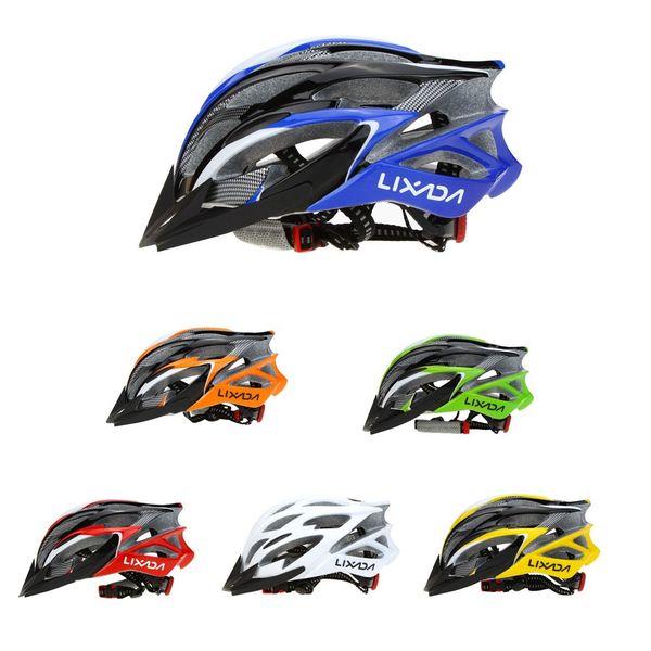 

lixada bicycle helmets 25 vents ultralight eps cycling helmet outdoor sports mtb bike helmet adjustable mens capacete