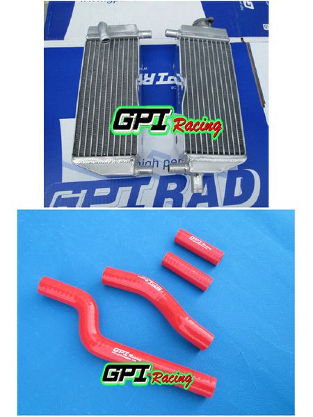 

aluminum radiator + hose for yamaha yz250 yz 250 1996-2001 97 98 99 00 2001 2000 1998 gpi high-per