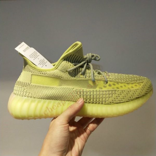 

2020 kanye yecheil yeehu black static 3m reflective mens fashion shoes cloud true form bred women trainers sports sneakers