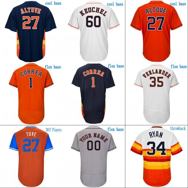 

Houston Strong Champions Jersey 1 Carlos Correa 4 George Springer 27 Jose Altuve 35 Justin Verlander 60 Dallas Keuchel Baseball Jerseys