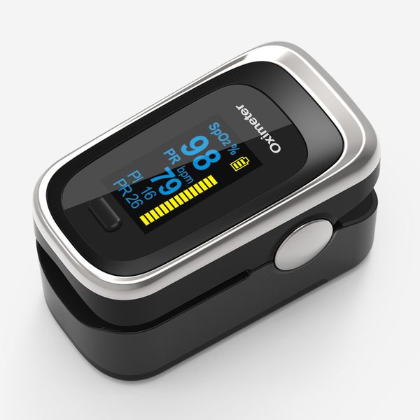 

Пульсоксиметр Fingertip 4 Параметр Pulse Oxygen Saturation Pulse Rate перфузии Индекс частоты дыхания
