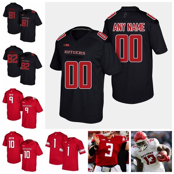

rutgers scarlet knights jerseys ray rice jersey eric legrand anthony 75 davis raheem blackshear college football jerseys custom stitched, Black