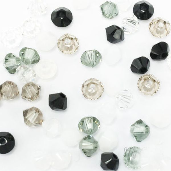 

stenya 6mm bulk crystal czech beads bicone faceted choker necklace headband diy jewelry earring bracelet decor strand