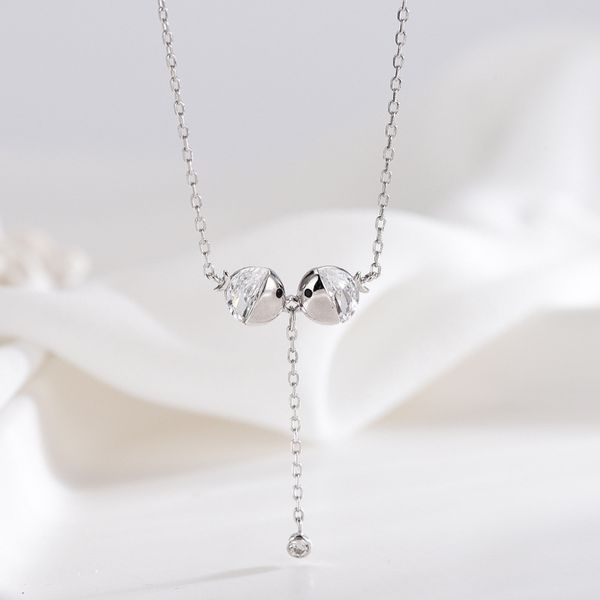 

s925 еѬлингового еѬебѬа кђлон поелђй Ѭо Ѭб ожеѬеле женка лино воѬе, Silver
