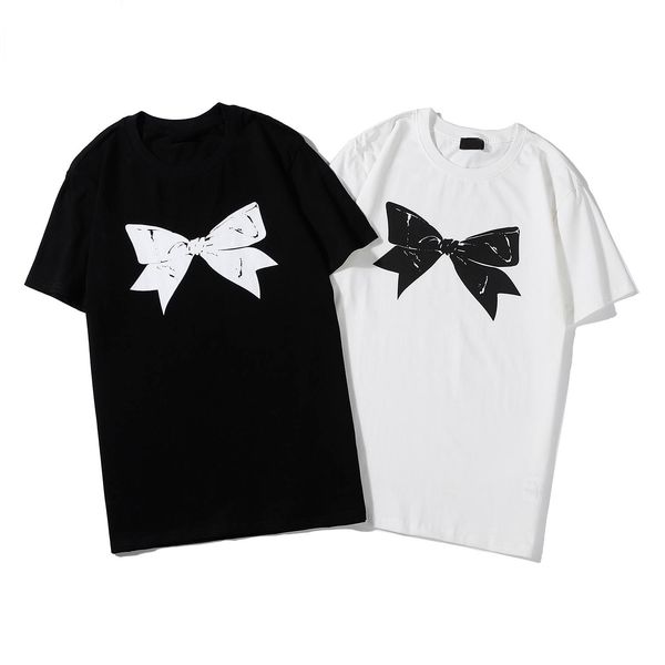 

19ss summer new arrival brand fashion designer women men t-shirt luxury women men black casual t-shirt b102956y, White
