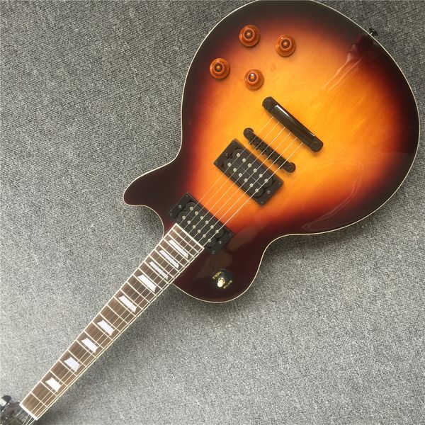 

ustom 1958 standard slash brazilian dream dark burst vos serial #49 plain maple electric guitar cream binding, double blac