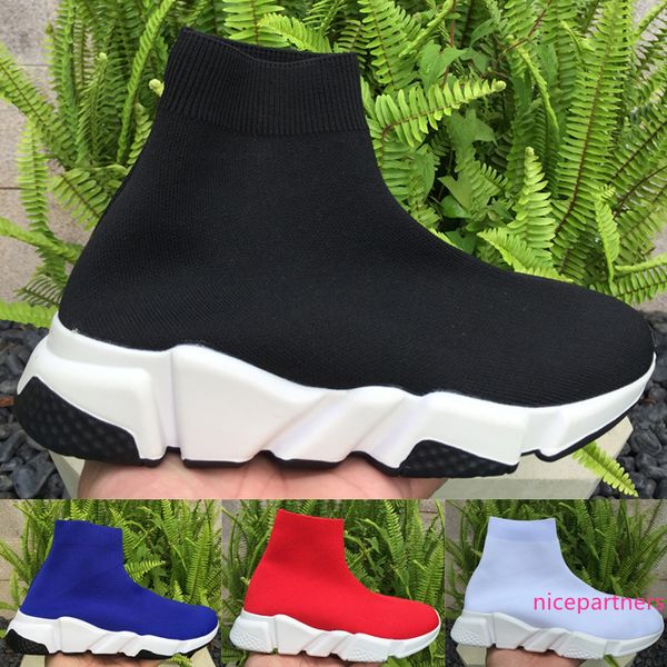 

fashion speed trainer high sock shoes for women men 2019 balck white prune designer sneakers party lover boots luxury shoes 36-45