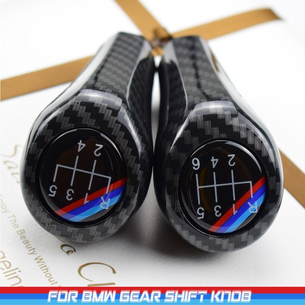 

5 speed 6 speed gear shift knob shifter for e46 e53 e60 e63 e83 e84 e87 e90 e91 e92 e93 x1 x3 x5 carbon fiber metal leather
