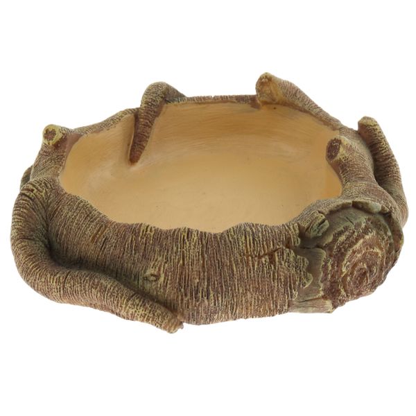 

reptile terrarium drinking basin pet reptile feeding bowl food water dish