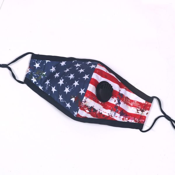 

flash sale 4 color supporter trump face mask mascherine america flag printed mouth masks president election dust respirator for cycling